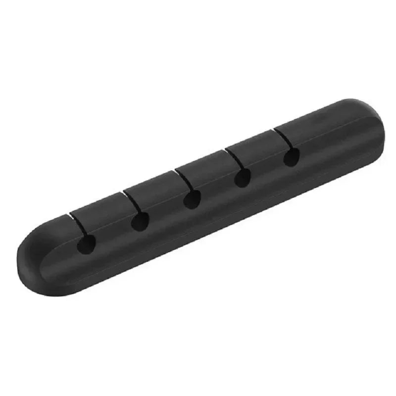 Wholesale Clips Cable Holder for MouseHeadphone Wire Organizer Cable Organizer Silicone USB Cable Winder Desktop Tidy Management